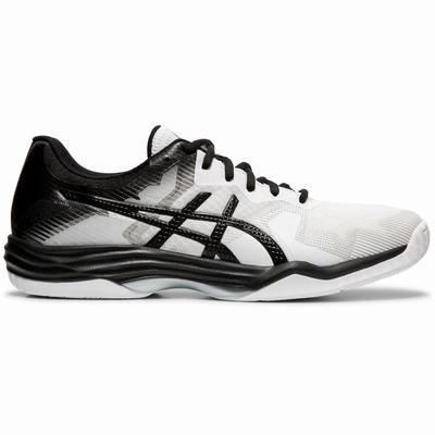 Asics Gel-Tactic 2 - Miesten Lentopallokengät - Valkoinen/Mustat